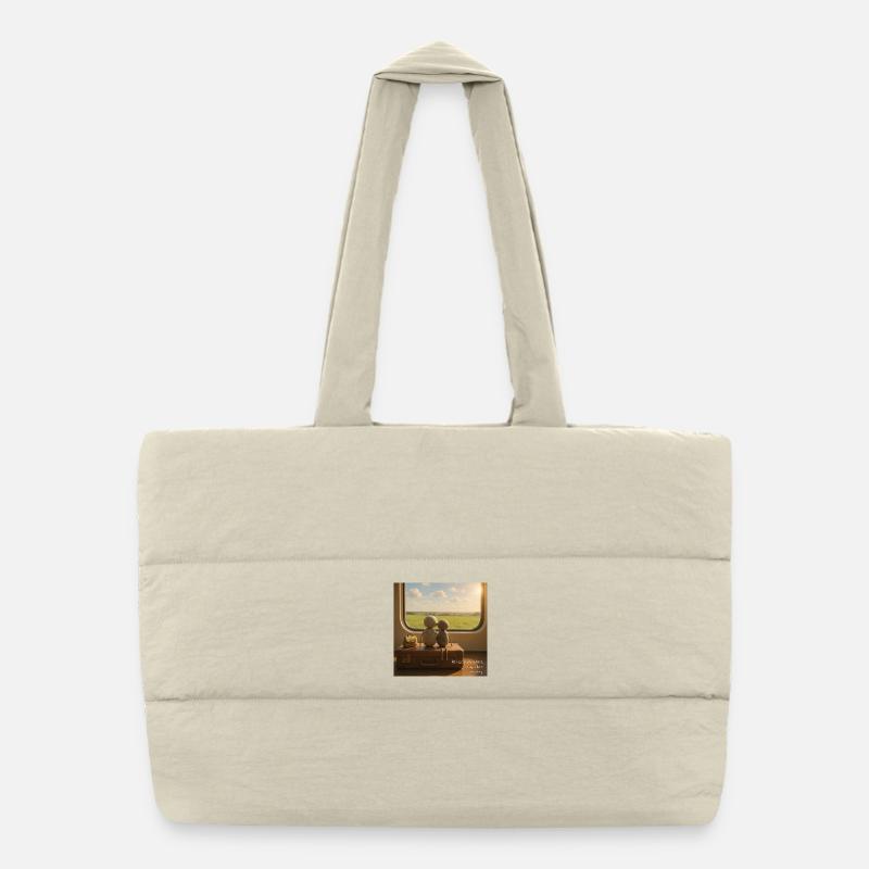 Railside Companions Reise-Set Puffer-Einkaufstasche