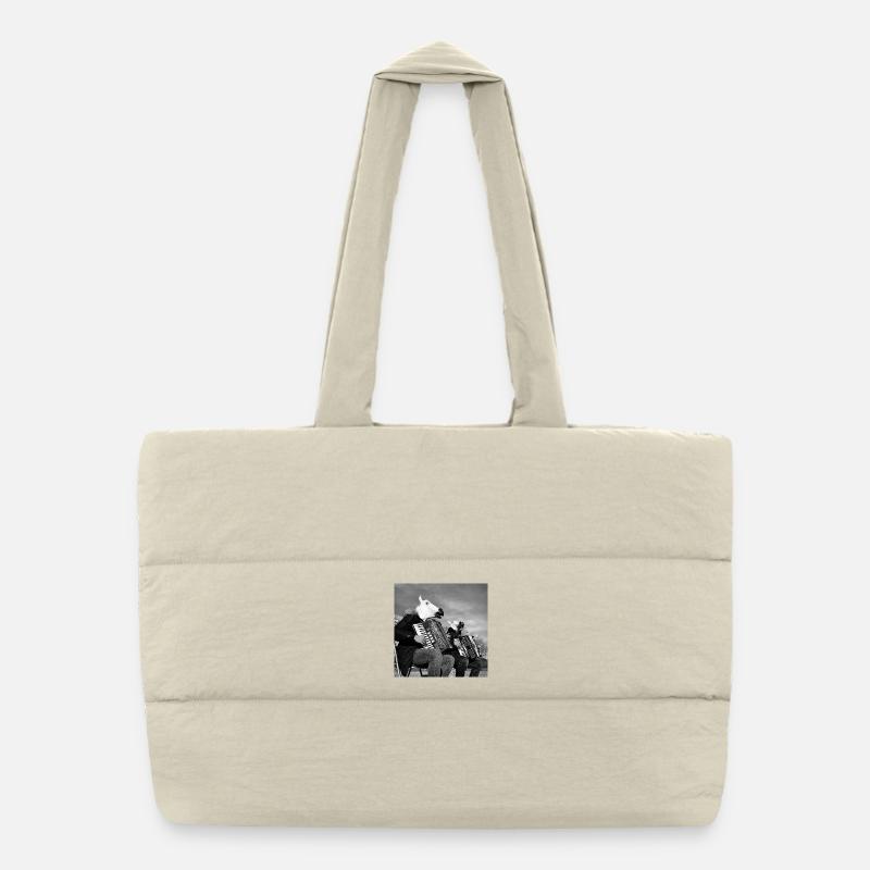 Bande de chevaux Sac shopping matelassé