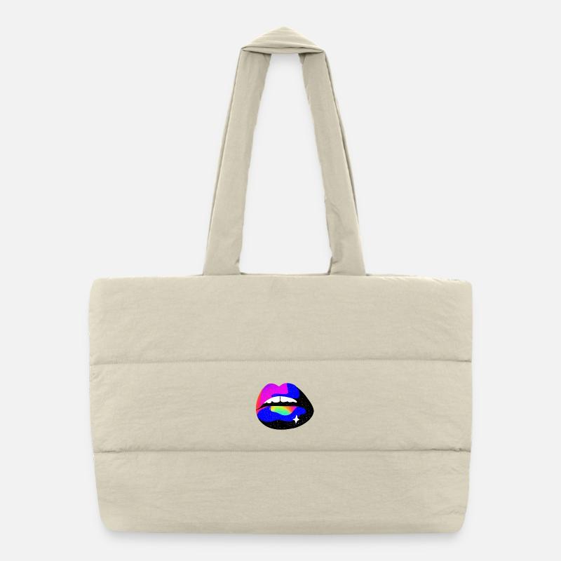 Sac shopping matelassé
