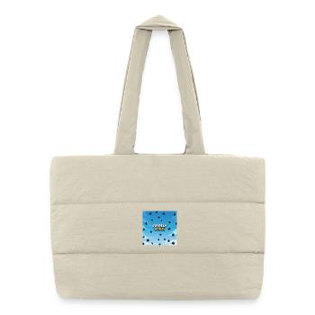 Finally done, final celebration - Puffer Shopping Bag - natural - Front