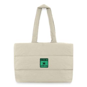 Des choses amusantes pour les Scrum Masters et les Coachs Agiles - Sac shopping matelassé - blanc naturel - Devant