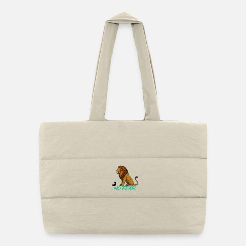 Keine Angst Puffer-Einkaufstasche