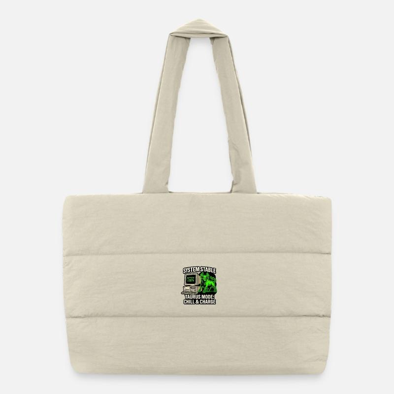 System Stable Taurus Mode Chill & Charge Puffer-Einkaufstasche