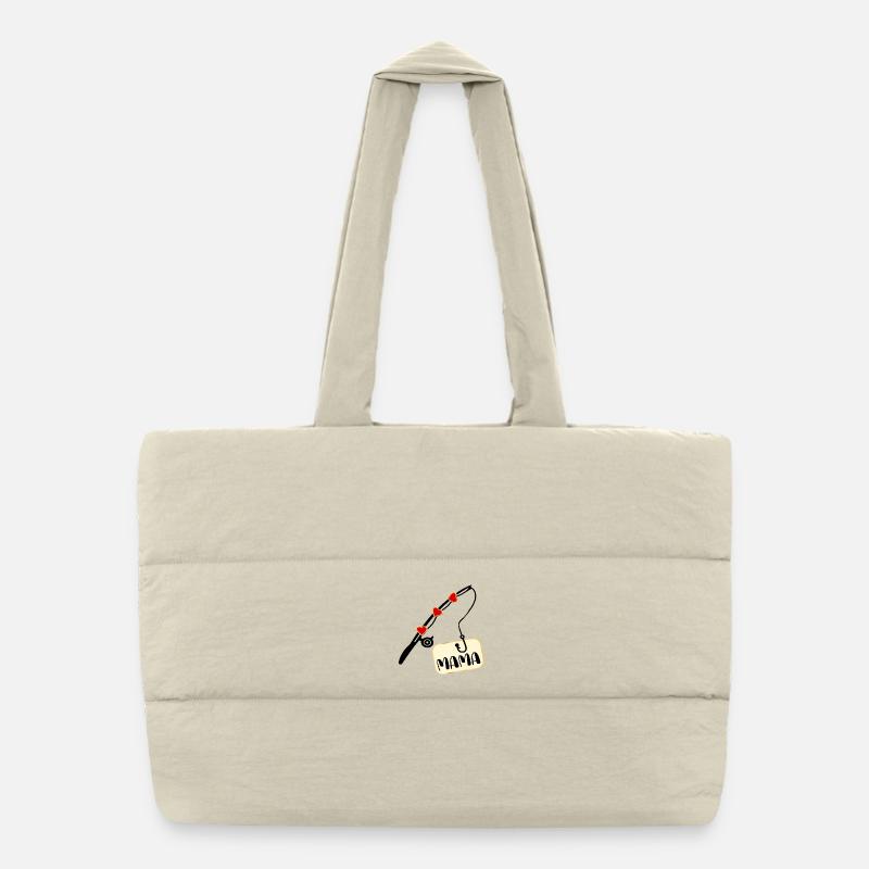 Canne à pêche Pêche Maman Maman Sac shopping matelassé