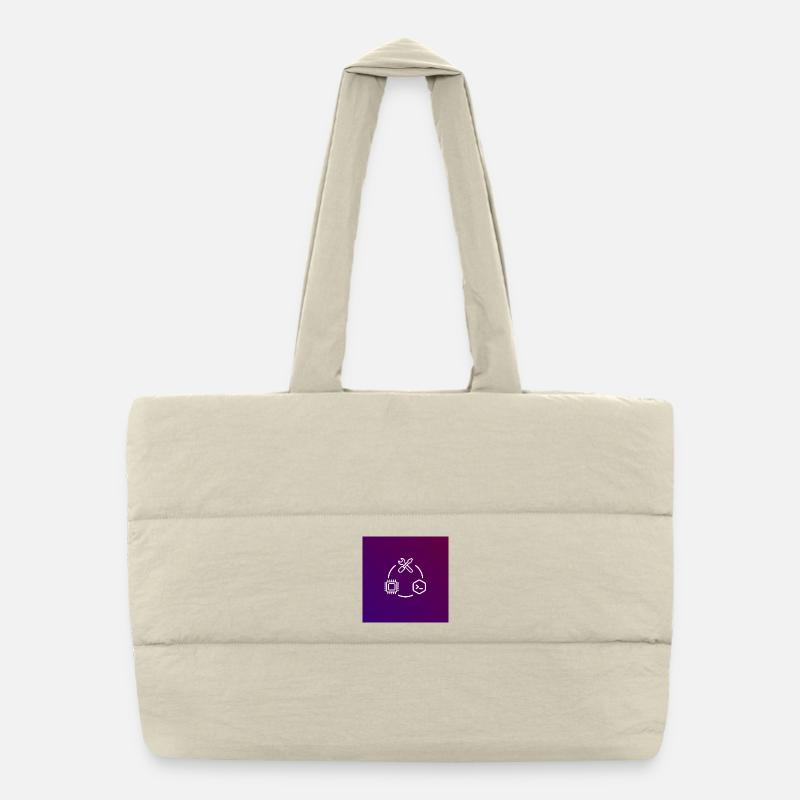 Outil de code de puce TechKreis Sac shopping matelassé