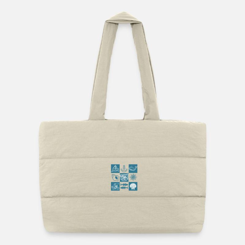 Sac shopping matelassé