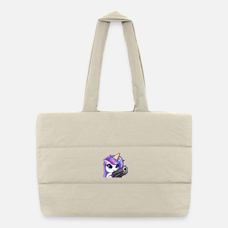 Lya Pew Pew Puffer Shopping Bag