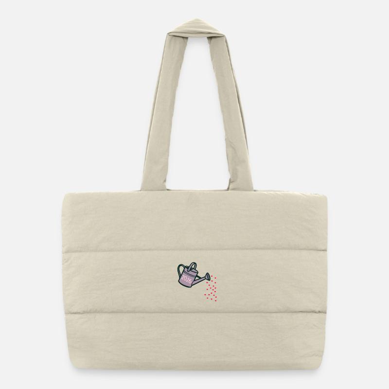 Donner l’amour en cadeau - Cœur 2026 Sac shopping matelassé