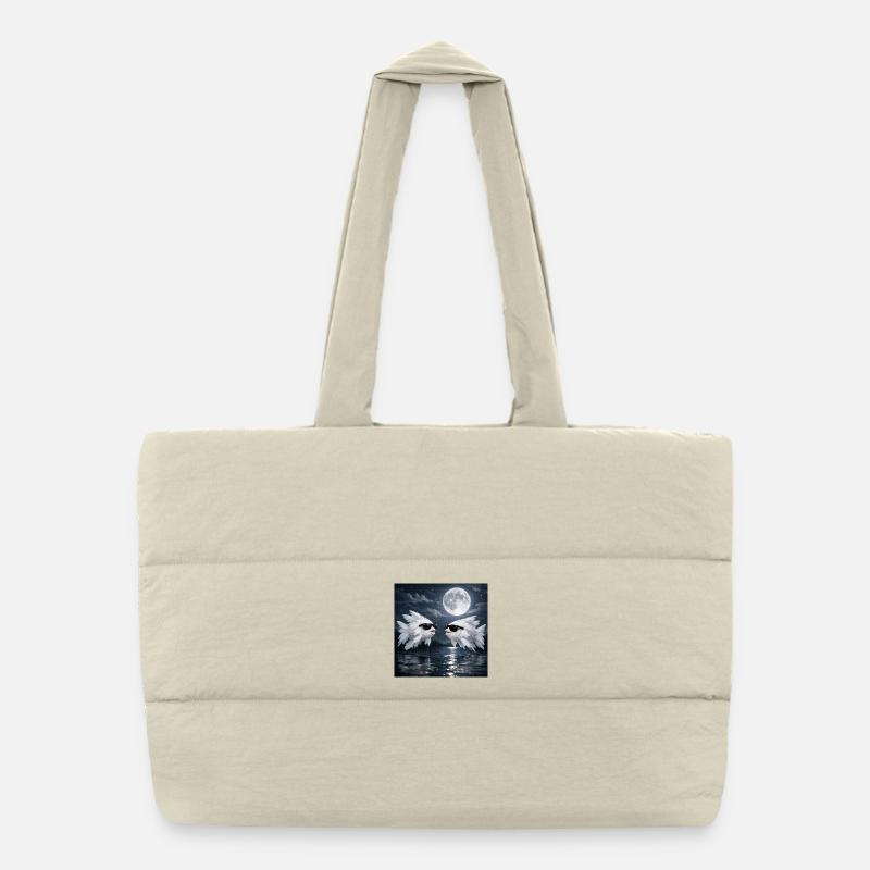 Federfisch Puffer-Einkaufstasche