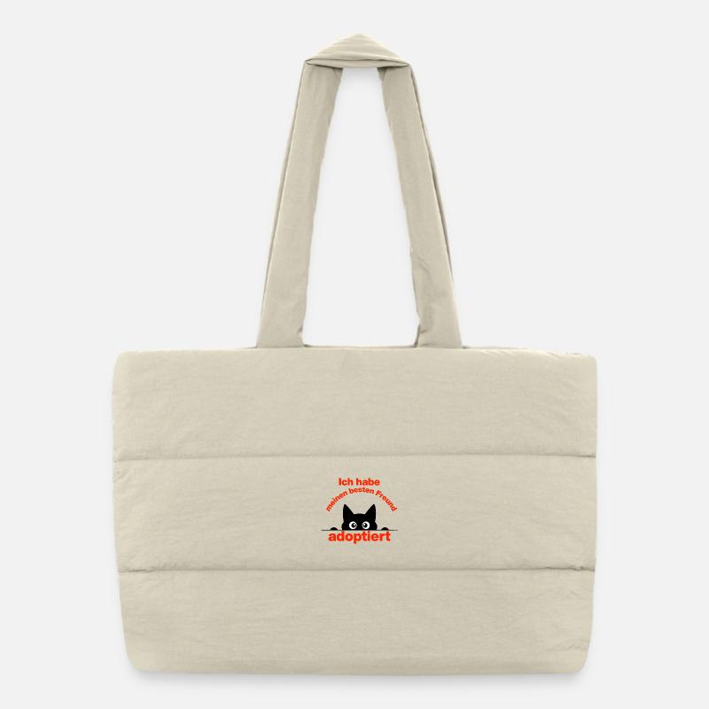I ADOPTED MY BEST FRIEND! Puffer Shopping Bag