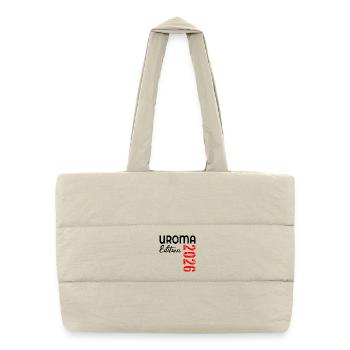 UROMA BABY 2026 - Puffer-Einkaufstasche - Naturweiß - Vorne