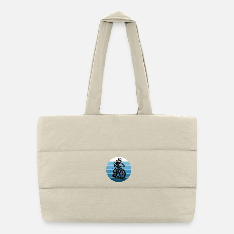 Direct Mountain Bike Statement Puffer Shopping Bag