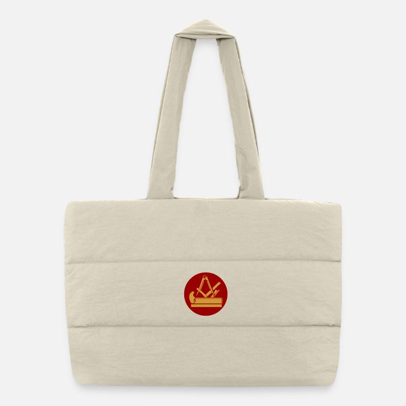 51189_Tischler, Carpenter Puffer Shopping Bag