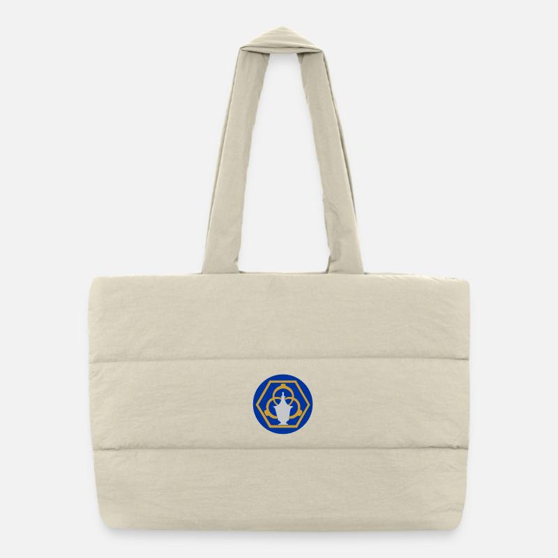 51171_Gold and silversmith, guild sign Puffer Shopping Bag