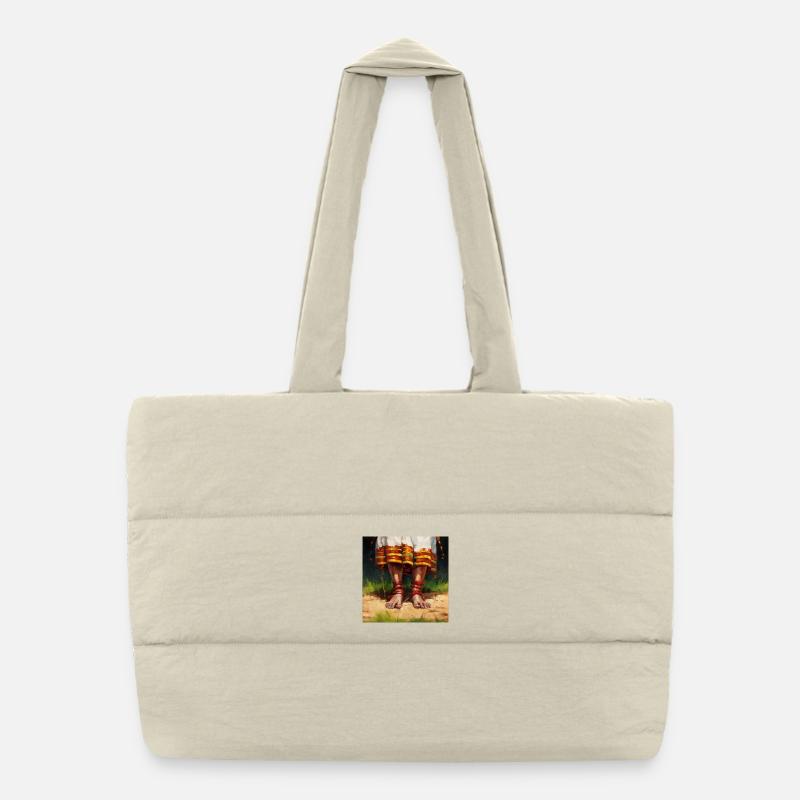 Wurzeln der Erde Puffer-Einkaufstasche