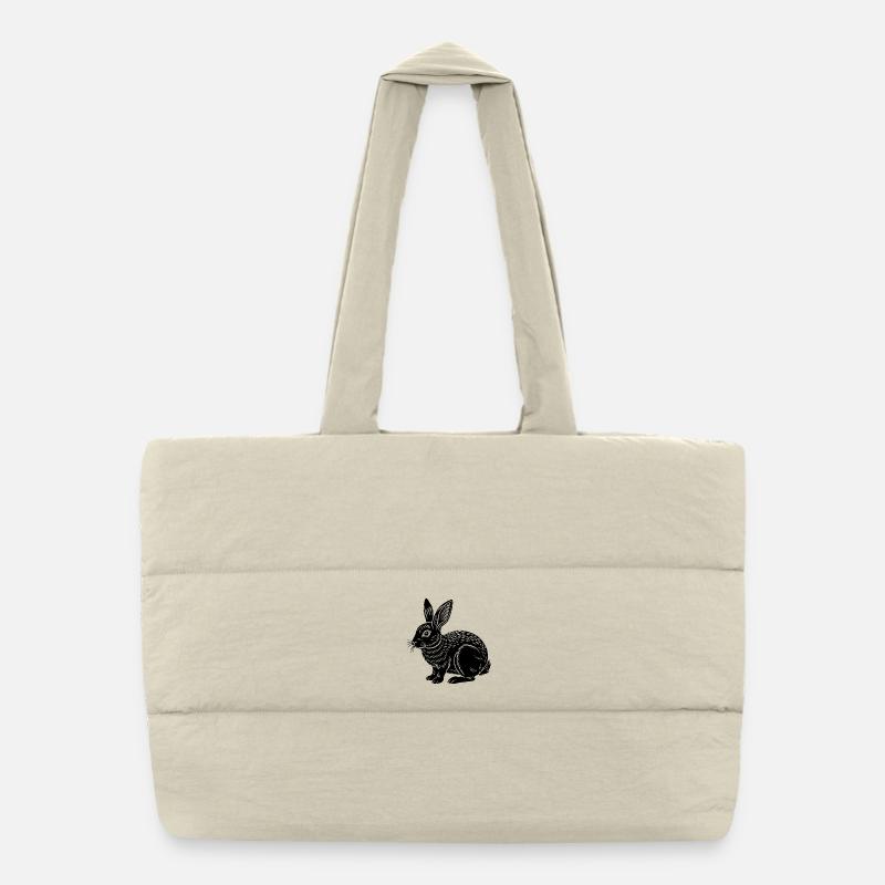 Bunny Puffer Shopping Bag