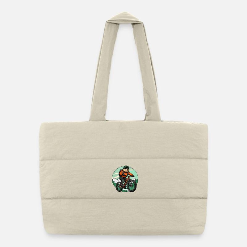 Biker Beaver Sac shopping matelassé