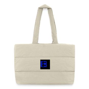 FISH. FISHING. SEA. OCEAN. STAR. HOLIDAYS - Puffer Shopping Bag - natural - Front