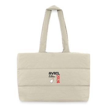 Baby April 2026 - Puffer Shopping Bag - natural - Front