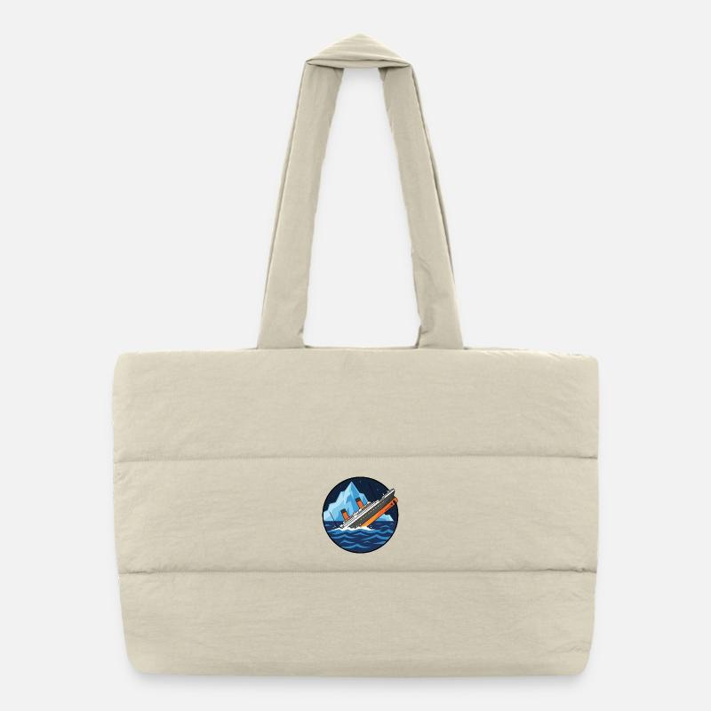 Sac shopping matelassé