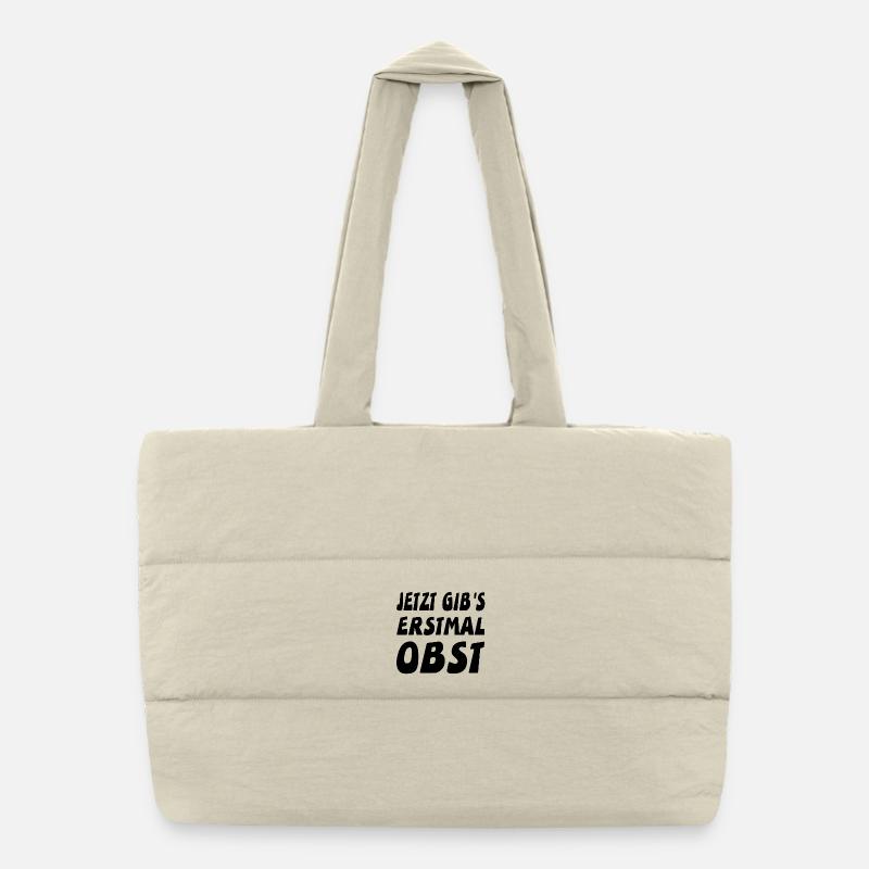 Obst Puffer-Einkaufstasche