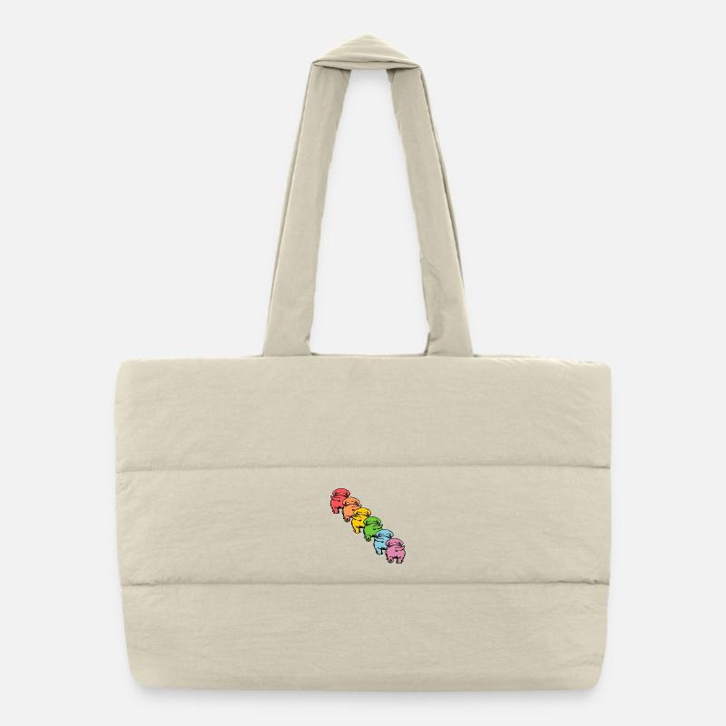 INCLUSION DES CHIENS DIVERSITÉ Sac shopping matelassé