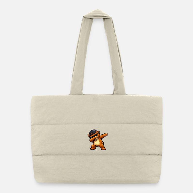 Escarpeur d’Ours Sac shopping matelassé