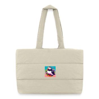 puffin - Puffer Shopping Bag - natural - Front