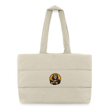 Lion Beer Funny - Puffer Shopping Bag - natural - Front