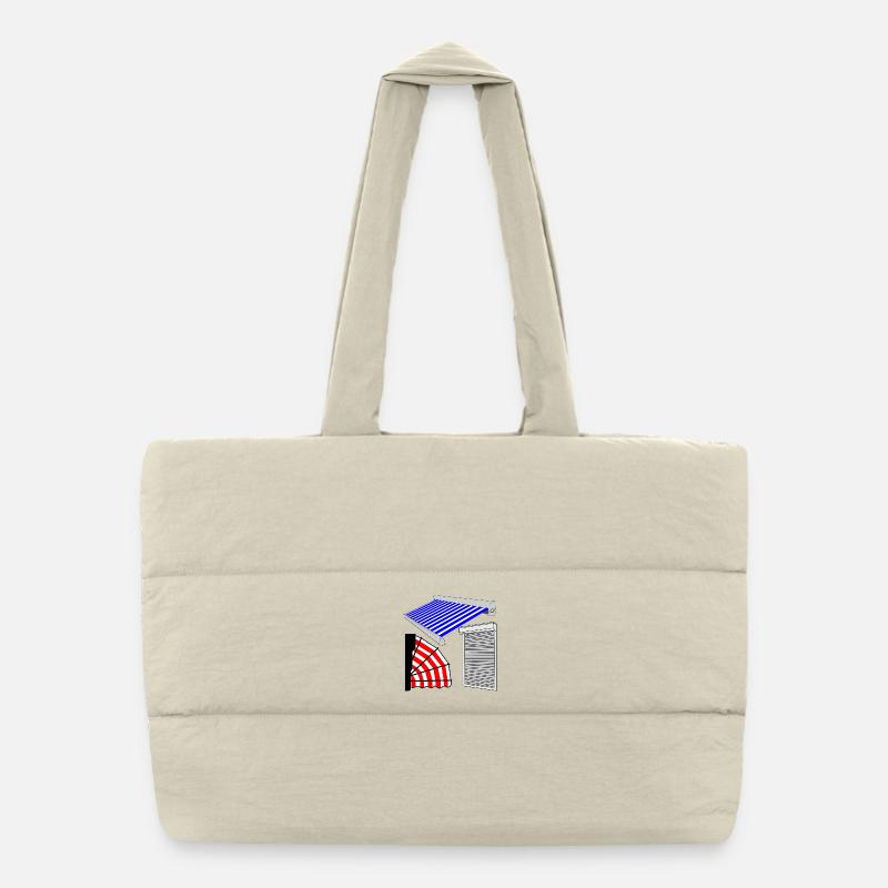 Sun blinds shutter marquis Puffer Shopping Bag