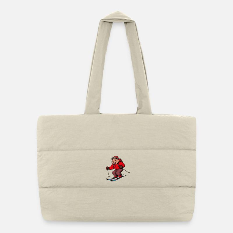 Biber Ski Puffer-Einkaufstasche