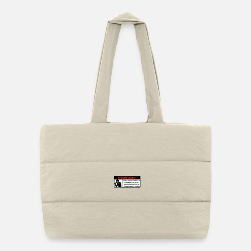 Aufkleber Puffer-Einkaufstasche