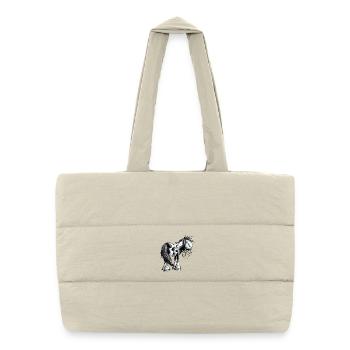 Cute Irish Tinker - Puffer Shopping Bag - natural - Front