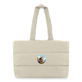 Mouse Hiking / Mountaineering Mice - Puffer Shopping Bag - natural - Front