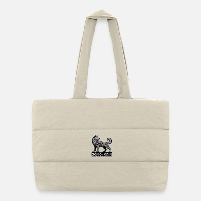 Fils d’Odin Wolf Sac shopping matelassé
