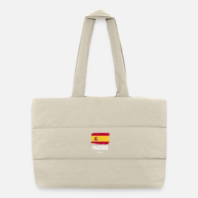 Madrid Puffer Shopping Bag