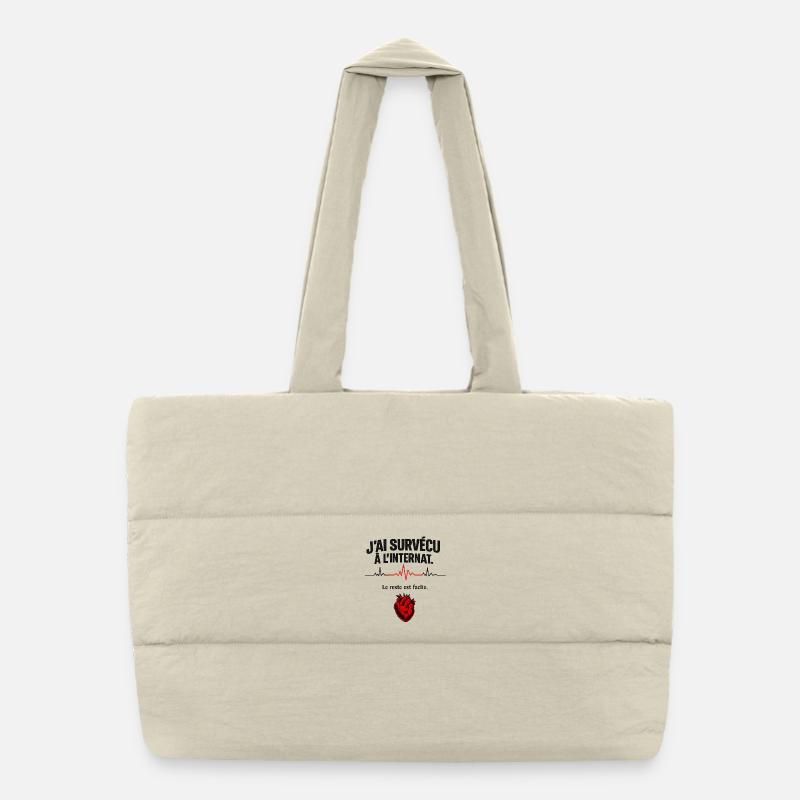 Das Überleben des Internats – Die Ruhe ist leicht Puffer-Einkaufstasche