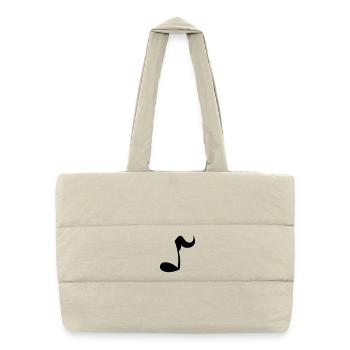Note - Puffer Shopping Bag - natural - Front