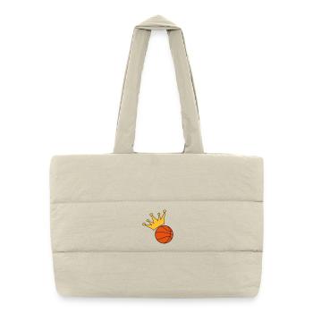 Basketball - Puffer Shopping Bag - natural - Front