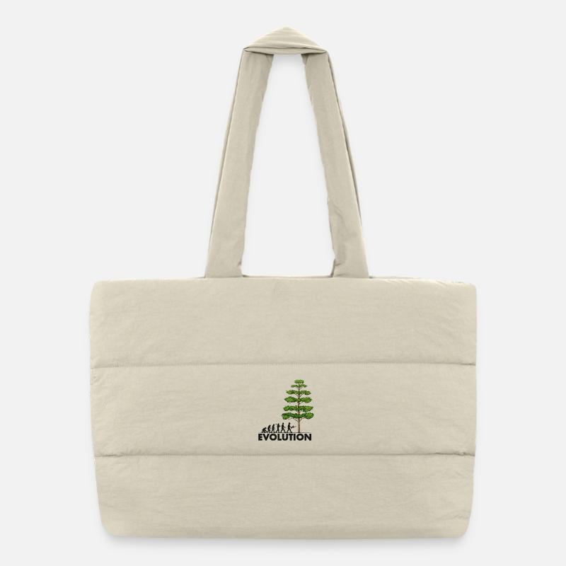 Tronçonneuse Evolution Grey Big Tree Sac shopping matelassé