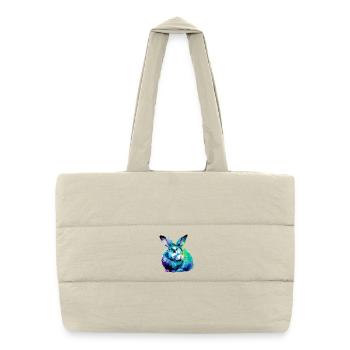 Rabbit - Puffer Shopping Bag - natural - Front