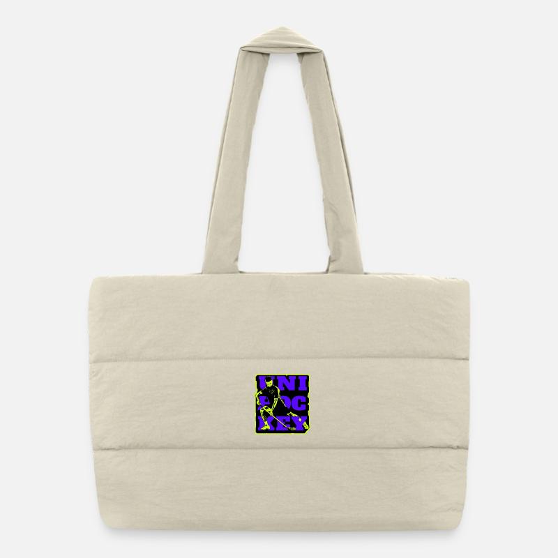 Floorball (Ballon de floorball) Sac shopping matelassé