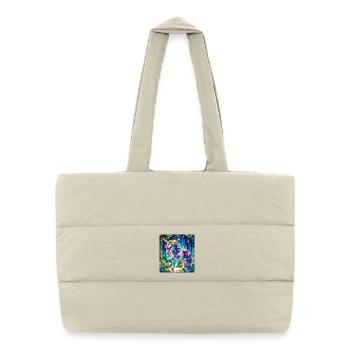 Fantasy Unicorn Horse Fans Unicorn Lovers - Puffer Shopping Bag - natural - Front