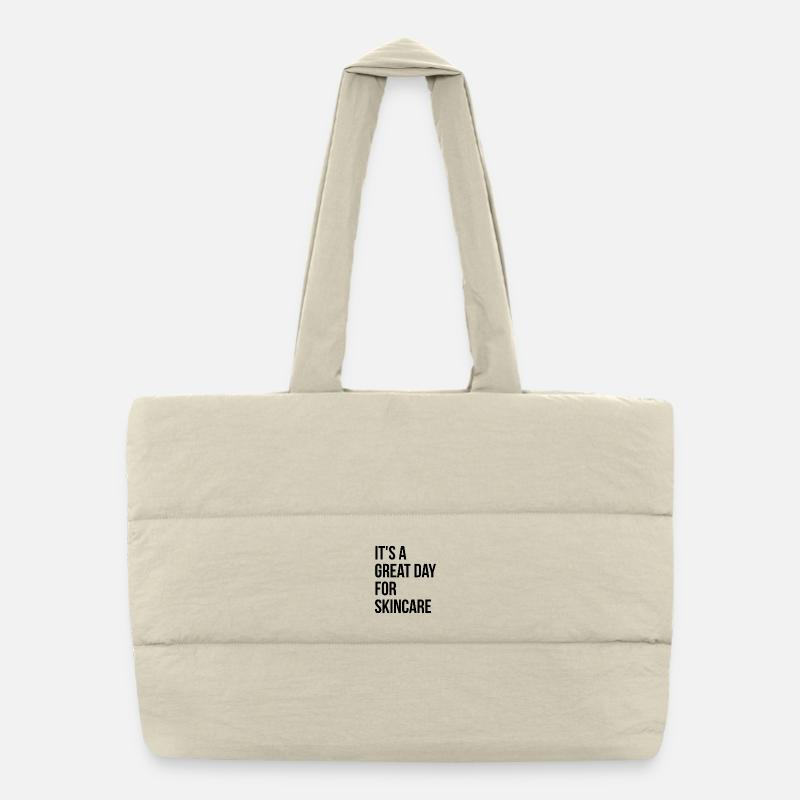 Soins de la peau Sac shopping matelassé