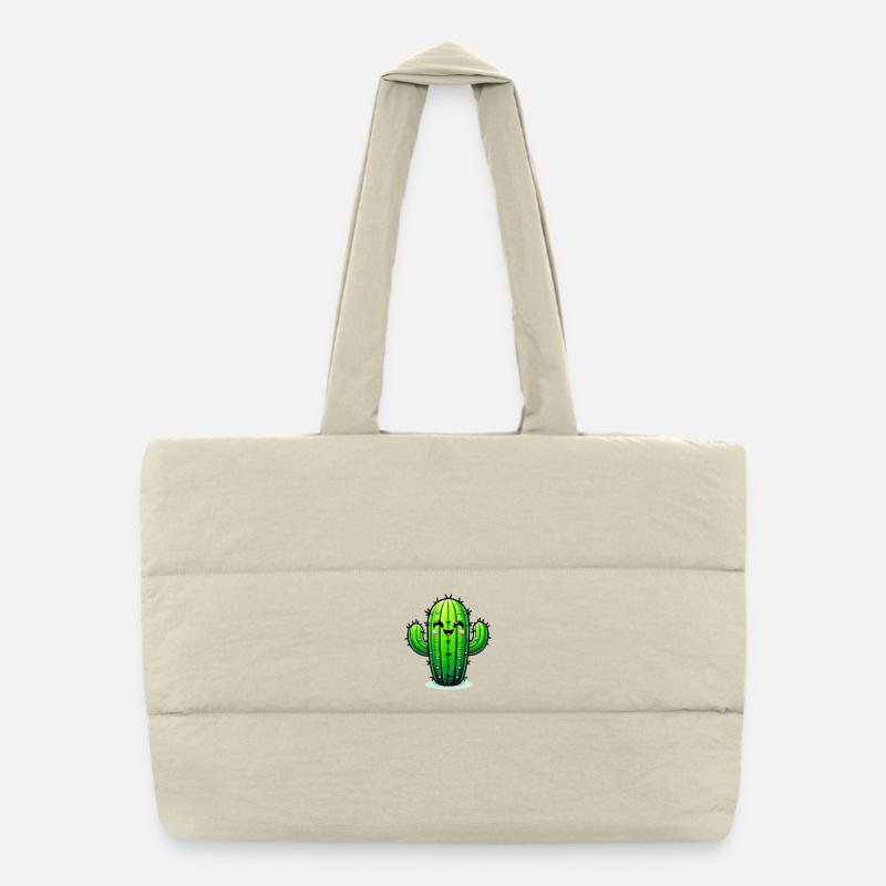 Cactus Sac shopping matelassé