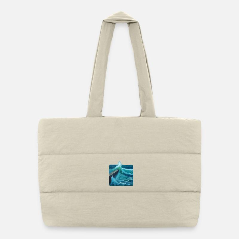 Sac shopping matelassé
