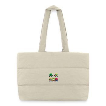 Vibrant Trucken Collection - Puffer Shopping Bag - natural - Front