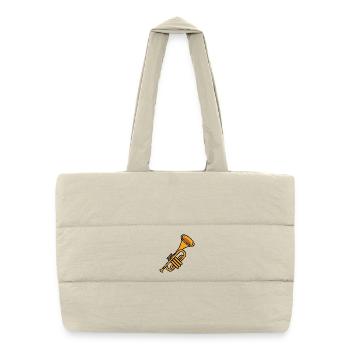 Trumpet - Puffer Shopping Bag - natural - Front