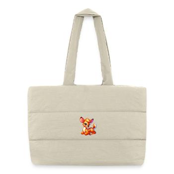 Fawn - Puffer Shopping Bag - natural - Front