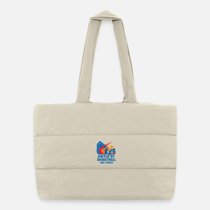 Tournoi de basket-ball Sac shopping matelassé